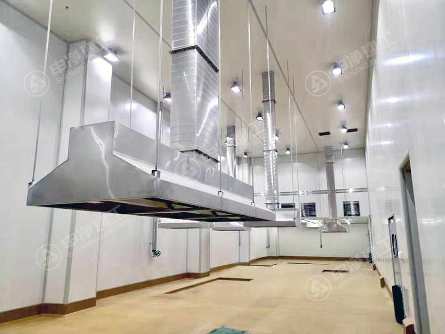 漯河某食品廠中央廚房?jī)艋O(shè)計(jì)裝修案例