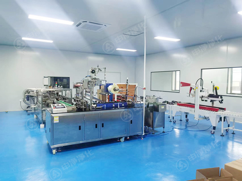 灌裝甲魚10萬級凈化車間安裝工程 (2).jpg